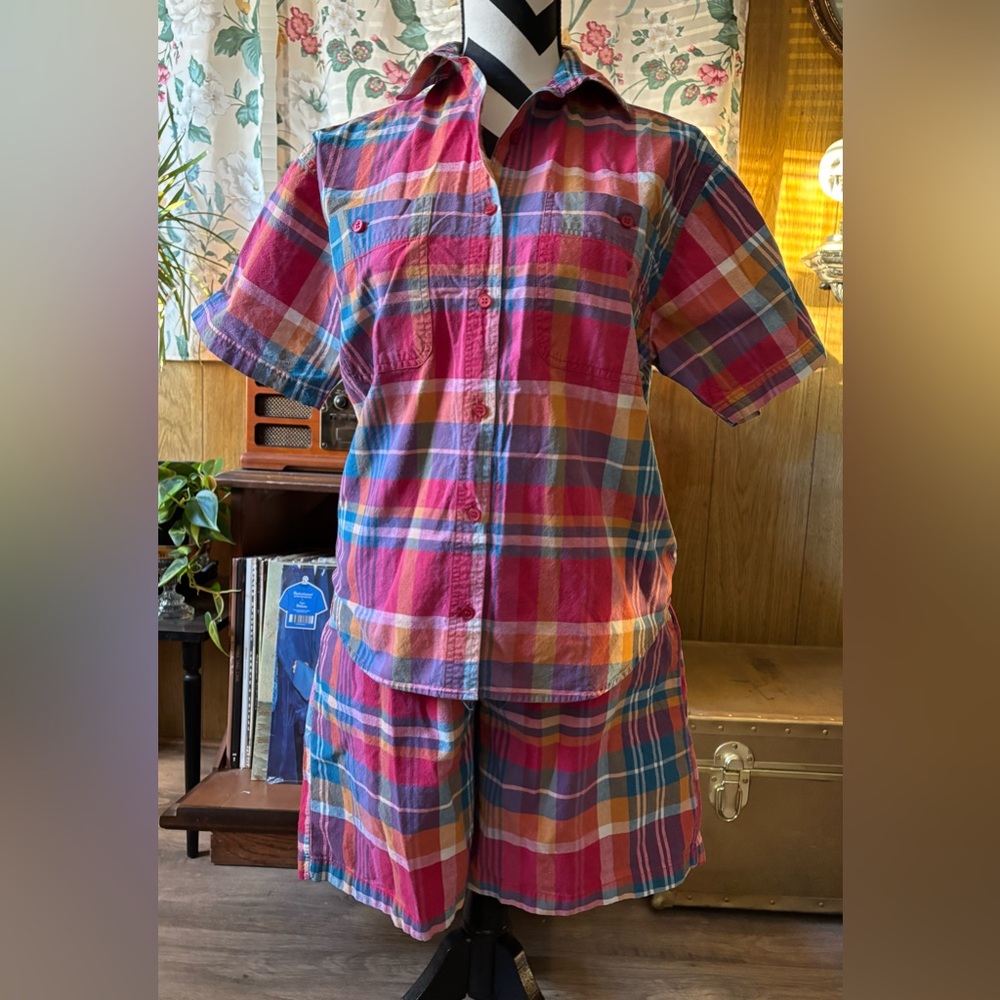 Plaid 2 Piece Set